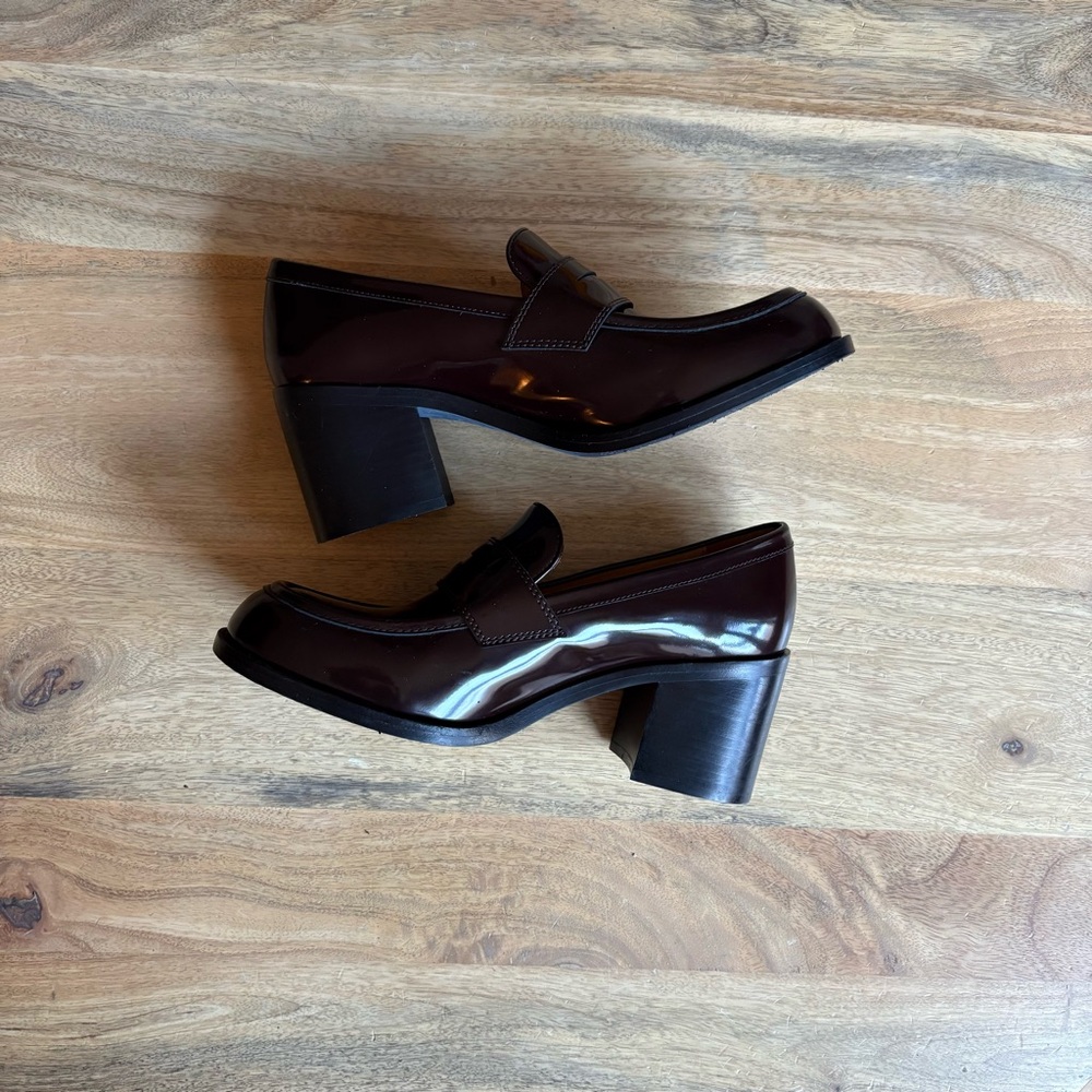 High Heel Penny - Burgundy - Thursday Boot Co - Picture 5 of 12